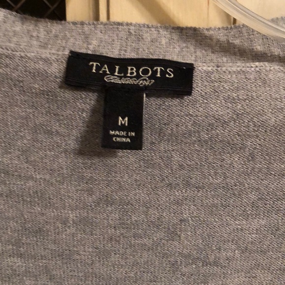 Talbots sweater with rhinestone buttons - Picture 2 of 3